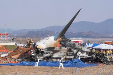 Mueren 179 personas en un accidente aéreo en Corea del Sur