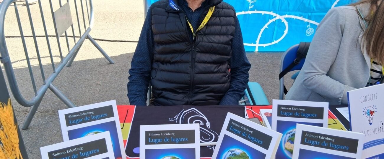 Shimon Edenburg presentó Lugar de lugares en Sant Jordi 2025 de la mano de Editorial Letrame