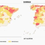 La primera ola de calor arranca con el 75% de los municipios en niveles de riesgo para la salud