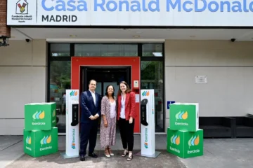 Iberdrola instala puntos de carga en las casas de acogida la Fundación Infantil Ronald McDonald