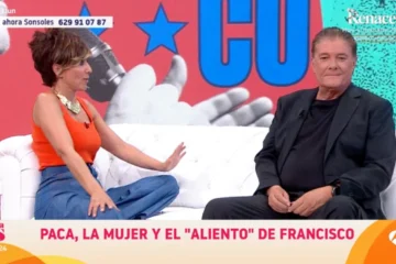 El cantante Francisco, sobre el apoyo que le han brindado su mujer Paca durante la enfermedad: «Nos ha unido mucho más»