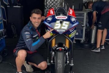Diego Pérez debuta en el Campeonato del Mundo de MotoE