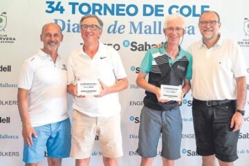 Casellas y Aguiló brillan en el 34 Torneo de Golf Diario de Mallorca