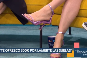 Ofrecen 300 € a una trabajadora de ‘Espejo Público’ por dejar lamerse las suelas de sus zapatos