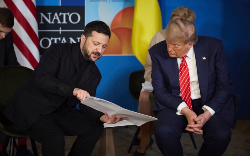 Zelenski asegura que Trump trabajará para reforzar la defensa antiaérea de Ucrania