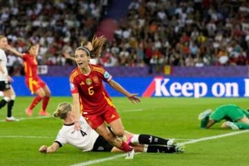 Aitana Bonmatí y una salvadora Cata Coll mandan a España a la final de la Eurocopa