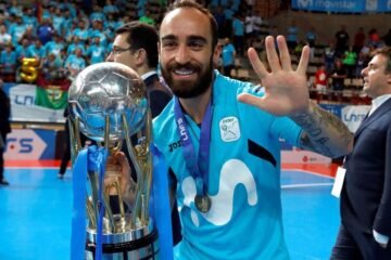 Ricardinho, leyenda del fútbol sala, anuncia su retirada a los 39 años