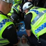 La policía británica detiene al  menos a 365 personas en Londres por apoyar al grupo Acción Palestina
