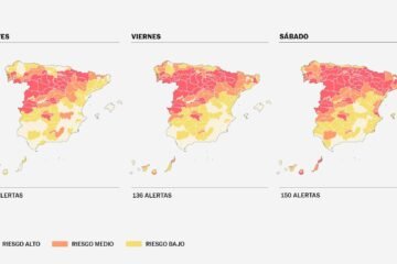 Mapa de alertas por calor: Consulte los municipios en niveles de riesgo para la salud
