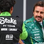 Alonso, pletórico: «Estuvimos cerca de la pole, así que super contento»