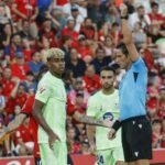 Un infame Munuera Montero destroza al Mallorca ante el Barcelona