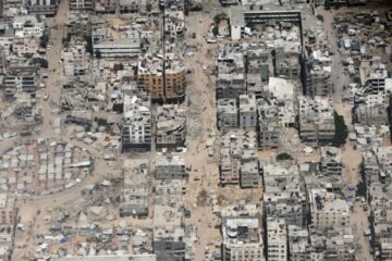 Las destrucción en la Franja de Gaza tras casi dos años de conflicto, en imágenes desde el aire