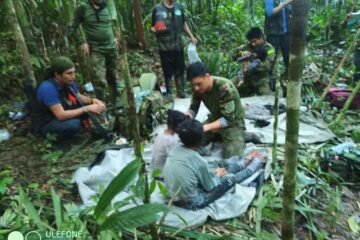 Condenado a 32 años por abuso sexual el padrastro de los niños rescatados en la selva colombiana en 2023