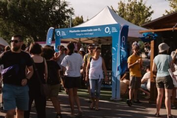 Adrenalina, altura y conexión: O2, la compañía de fibra de móvil, presente en la Copa del Mundo de escalada en Madrid