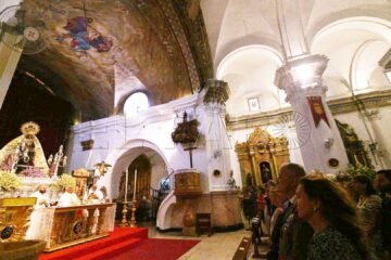 Ceuta honra a la Virgen de África en su misa tradicional