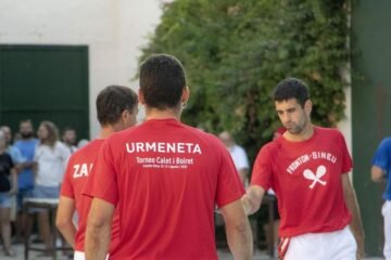 Urmeneta- Aranguren y Artetxe-Urruzola jugarán la final del torneo ‘Calet y Boiret’ del Frontón de Sineu