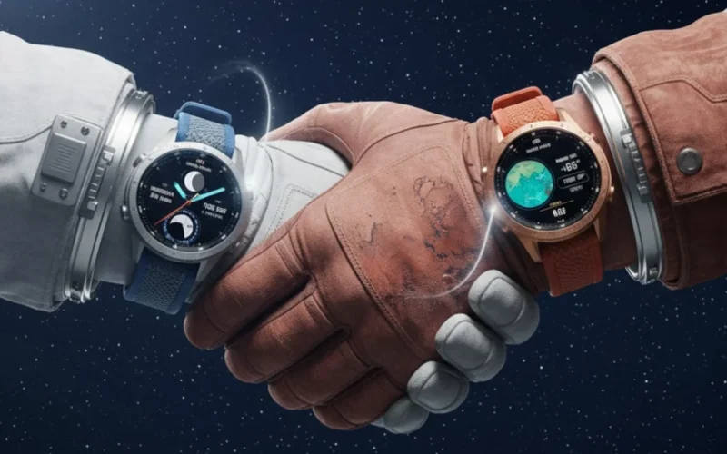 Así se verían las ediciones especiales para viajar a la Luna y a Marte del Huawei Ultimate II, según la IA