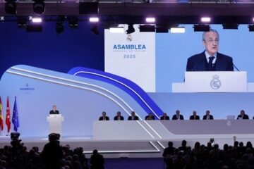 Florentino pospone el cambio societario y carga duramente contra Tebas, UEFA, el Barça, el caso Negreira, los árbitros…