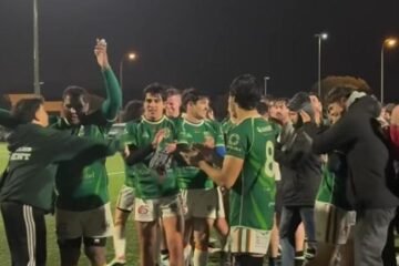 El Palma Rugby Unión se lleva un derbi pasado por agua