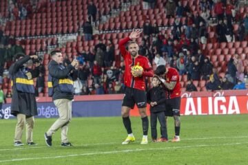 El Mallorca vive al ritmo de Muriqi