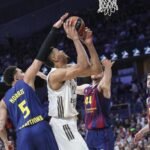 El Madrid arrolla al Barça en la Euroliga impulsado por Garuba y Tavares