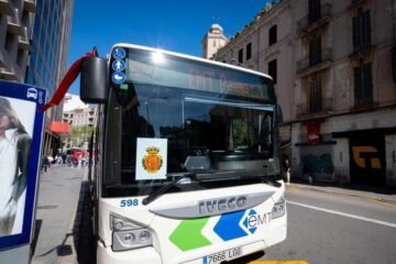 La EMT refuerza sus servicios por el partido de este domingo entre el RCD Mallorca y el RCD Español