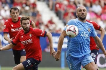 Horario y dónde ver el Osasuna-Mallorca: el equipo bermellón busca reaccionar en El Sadar