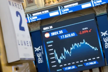 El Ibex pierde más de 66.000 millones de euros tras el ataque a Irán