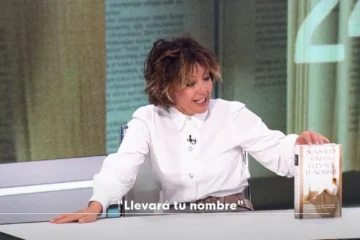 Sonsoles Ónega visita RTVE para presentar su nueva novela