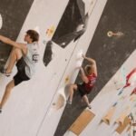 Nervios y máxima exigencia entre los escaladores para abrirse camino hacia las semifinales de la World Climbing Series Comunidad de Madrid 2026