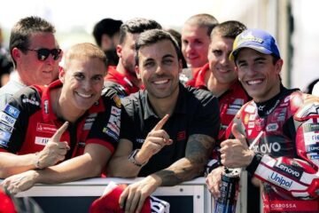 Victoria nº 100 de Márquez anunciando su candidatura al título