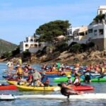 La Volta a Sa Dragonera reúne a cientos de piragüistas en Sant Elm