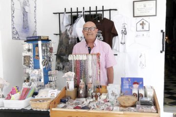 Pepe, un pilar de San Antonio que abre su ermita cada martes