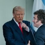 El Rey, con Trump y pendiente de Milei en el palco de la final