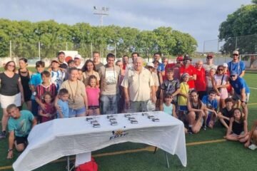 Miquel Plomer y Vanessa Castillo vencen en la Tirada de Sant Jordi