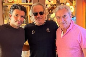 Los Sainz disfrutan del restaurante Sa Roqueta de Mallorca antes del Gran Premio de Silverstone: «Tener un campeón es un lujo, pero dos ya es increíble»