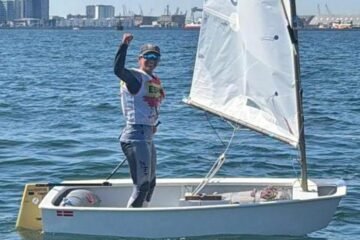 Lluc Bestard revalida el título en el Campeonato de Europa de Optimist
