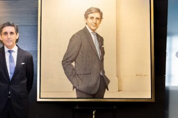 El retrato de José María Álvarez-Pallete se incorpora a la Galería de Presidentes de Telefónica