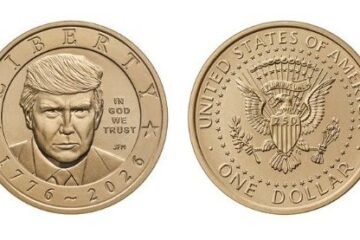 EE UU acuñará una moneda de un dólar con la cara de Donald Trump por los 250 años de la declaración de independencia