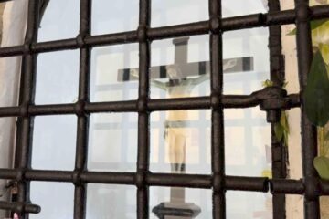 El Cristo del Puente se despide el 8 de julio de su capilla antes de la restauración del Baluarte
