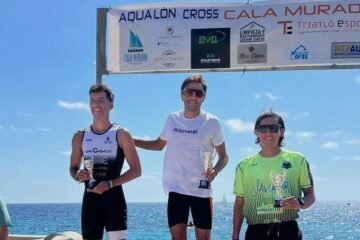 Alejandro Forcades y Marina Grosso se imponen en el Aquatló Cross Cala Murada