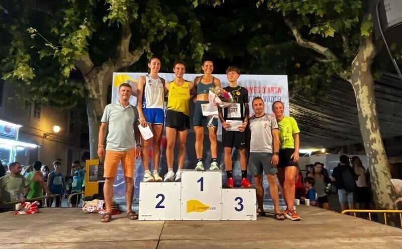 Adrià Guirado y Bel Calero consiguen el triunfo en la XXVI Cursa Nocturna de Sant Salvador de Artà