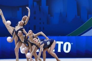 España se cuelga la plata en el ejercicio mixto del Mundial de gimnasia