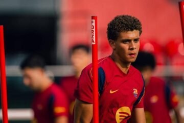 Hamza relaja la obsesión del Barça por el 9: «Si hay una ocasión, tienes que estar ahí, y él estuvo ahí»