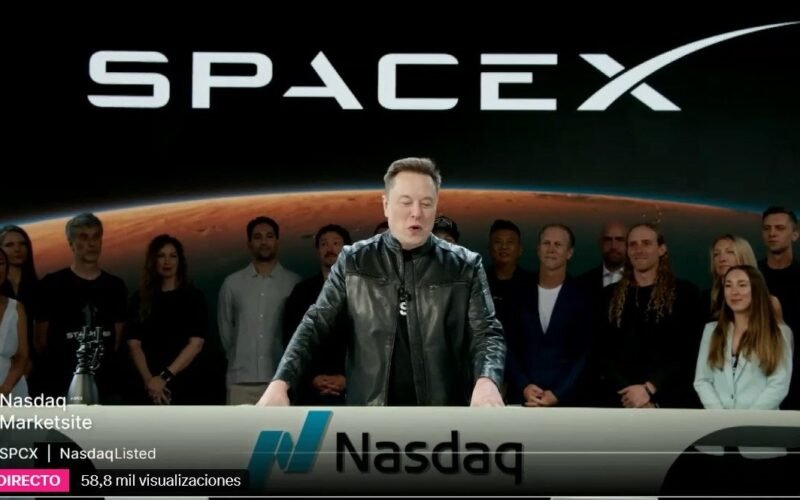 SpaceX pierde 5.488 millones en el primer semestre, un 257% más, pero dispara sus ingresos un 92% tras su salida a bolsa