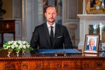 Haakon VIII de Noruega llama a defender la libertad “incluso con la vida” en su primer discurso como rey