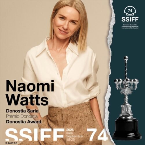 Naomi Watts, galardonada con el Premio Donostia en la 74ª edición del Festival de San Sebastián