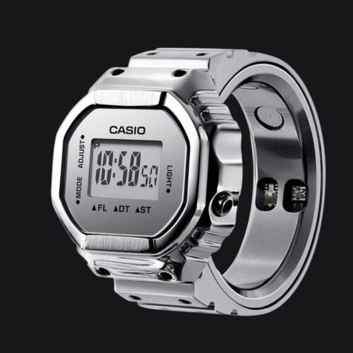 Casio convierte el diseño de sus míticos relojes digitales de los 80 en un anillo inteligente que mide la salud
