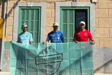 Antoni Gran y Leonor Font, ganadores de la XII Cursa Festes de la Mare de Deu de Caimari