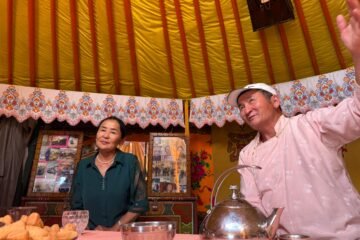 La señora Shuurai tiene un mensaje desde su ‘yurta’ de Mongolia: “No hay ninguna tierra inútil”